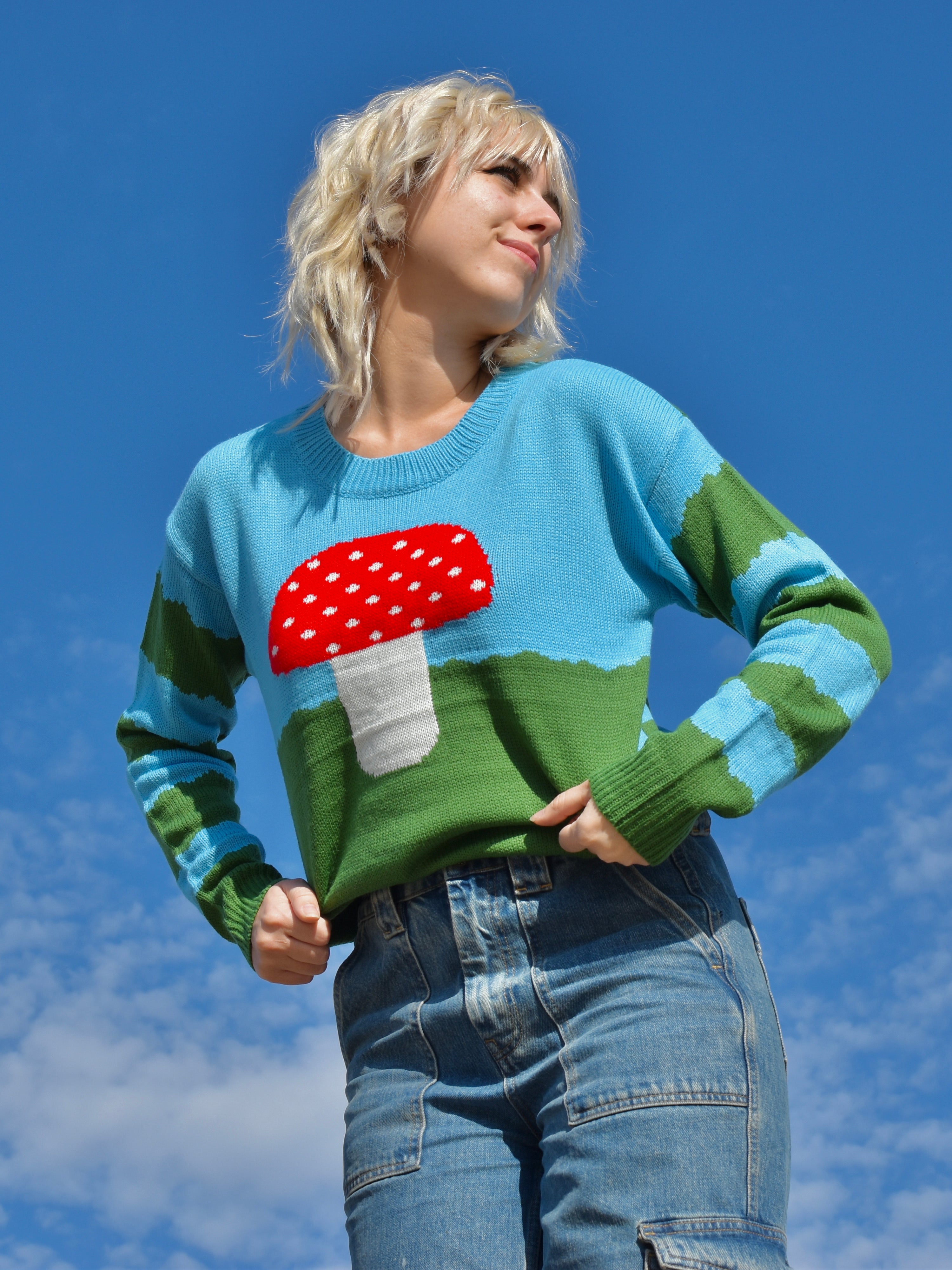 Hotsell Vintage mushroom sweater