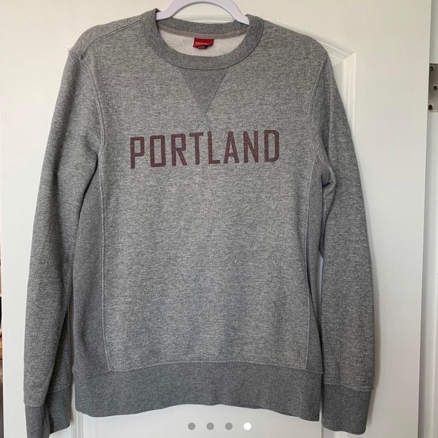 The Almanac Brand 1977 Portland Crewneck Sweatshirt (Plaid)