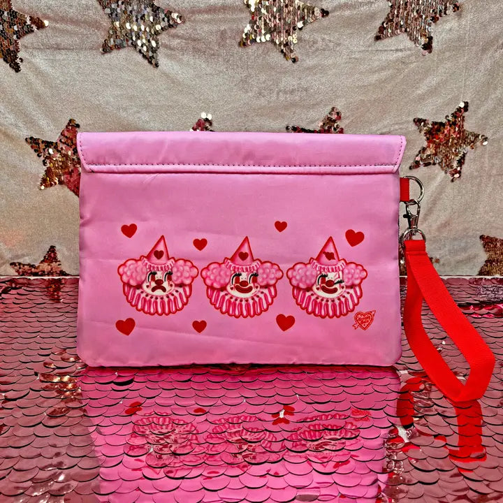 Sad Valentine Clown Smell Proof Bag with Lock