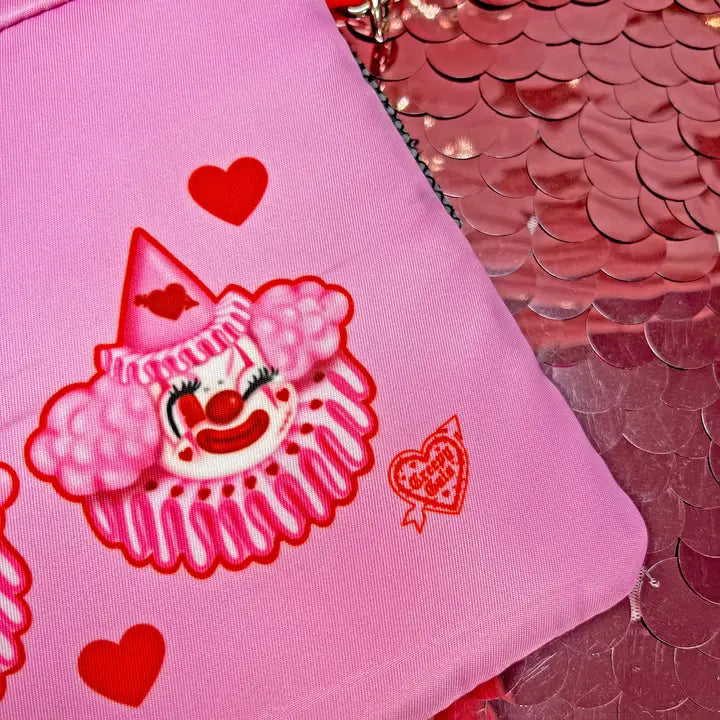 Sad Valentine Clown Smell Proof Bag with Lock